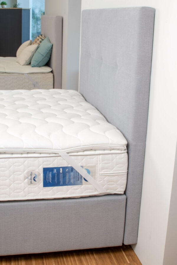 Boxspringbett Luxury Line Seitenansicht Kopfteil